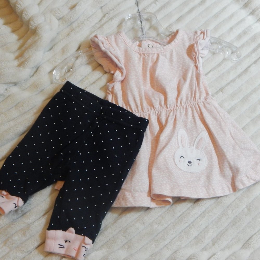 Just one you bunny dress, and matching pants
